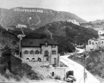 The Hollywoodland Sign from the Hollywoodland Development